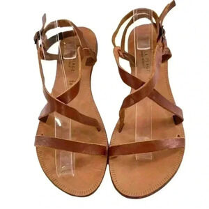 Joie womens sandals size 39 tan Italian leather gladiator 
Bohemian festival
